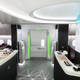 Illustration for article titled Boeing Wants to Turn the Interiors of Its Planes Into Giant Screens